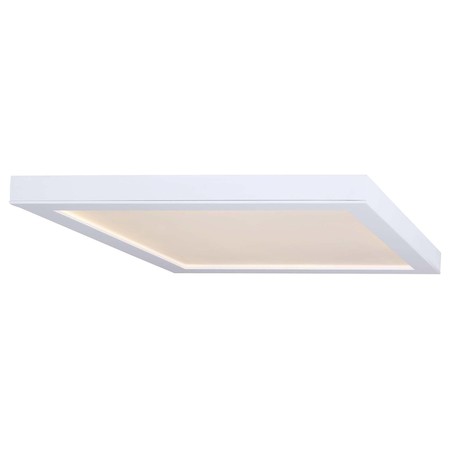 CANARM Led Disk, Leds-Sm15Dl-Wt-C, 15In. White Color, Square Size, 30W Dimmab LEDS-SM15DL-WT-C